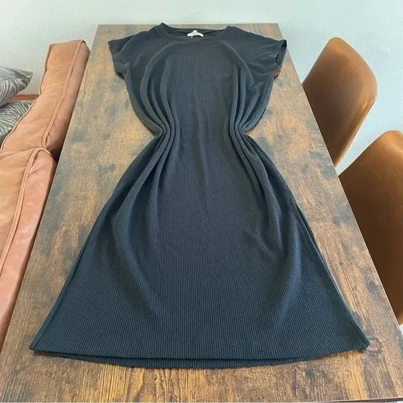 strapless open back dress Lime Ribbed Fit & Flare Midi Dress for Fall  Southern Sunday